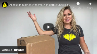 4x4 Barbie unboxes some slick new Assault Products!
