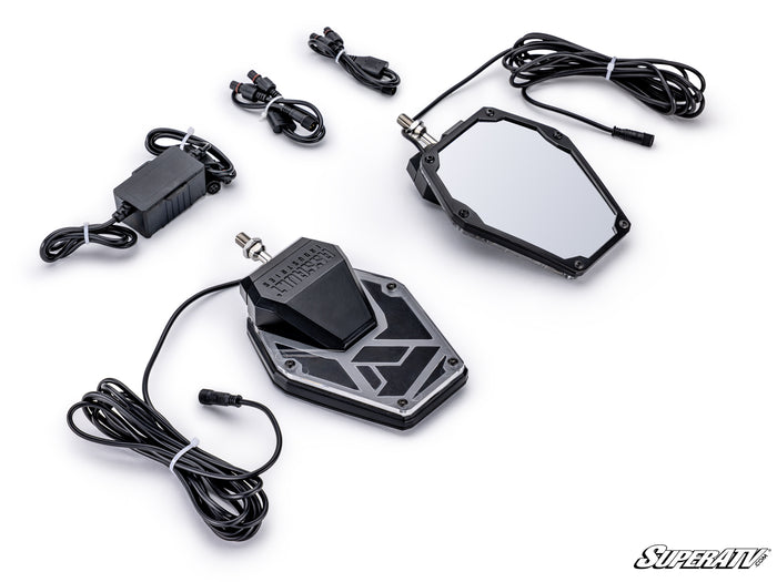 Assault Industries LED Lighted B2C Convex Side Mirrors