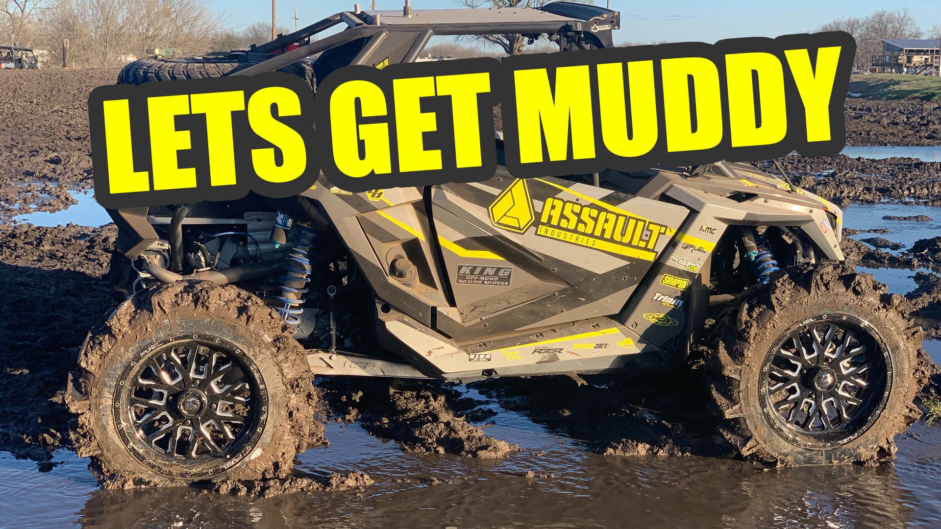 We're goin' mudding'!