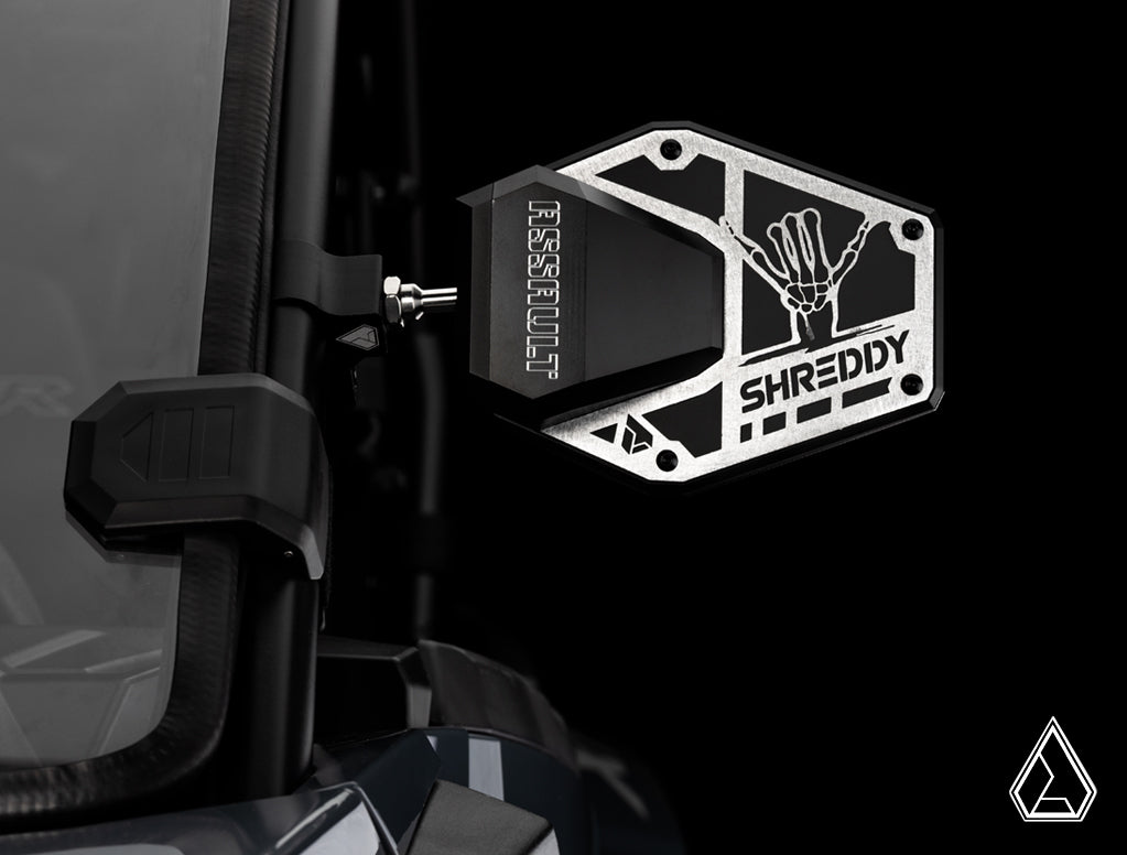 スモーク&ミラー Smoke &Mirrors V6 Assault Industries SHREDDY B2C Convex Side Mirrors