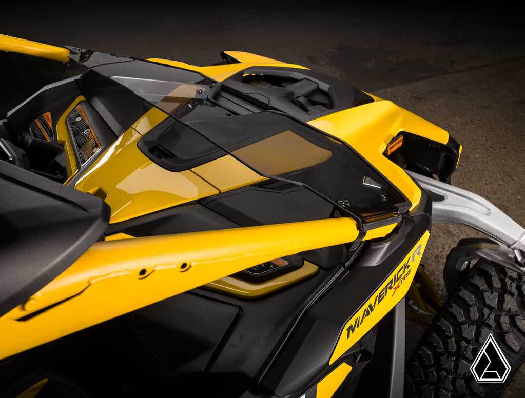 Assault Industries Half Windshield (Fits: Can-Am Maverick R)-5