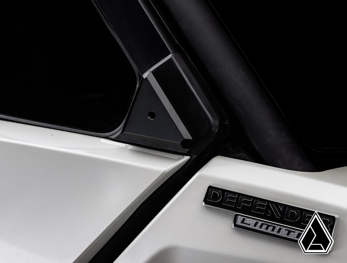 Assault Industries Side-View Mirror Mount (Fits: Can-Am Defender with OEM Doors)-7