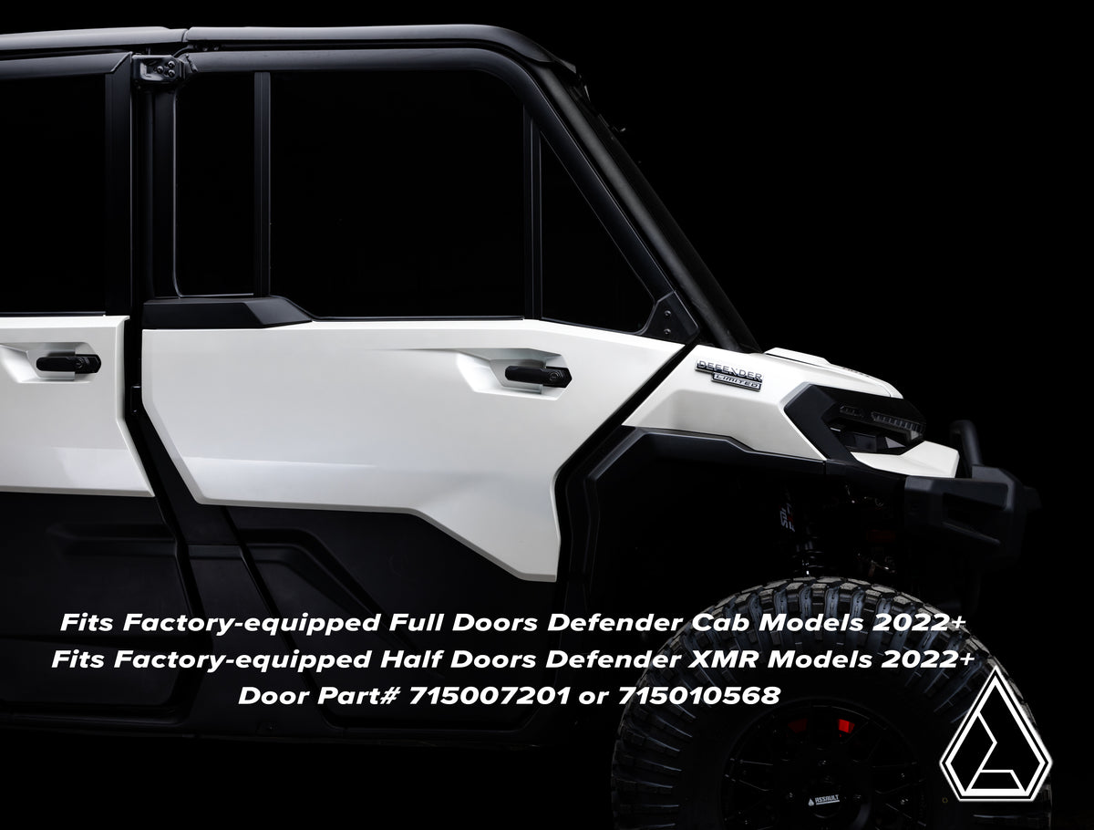 Assault Industries Side-View Mirror Mount (Fits: Can-Am Defender with OEM Doors)-2