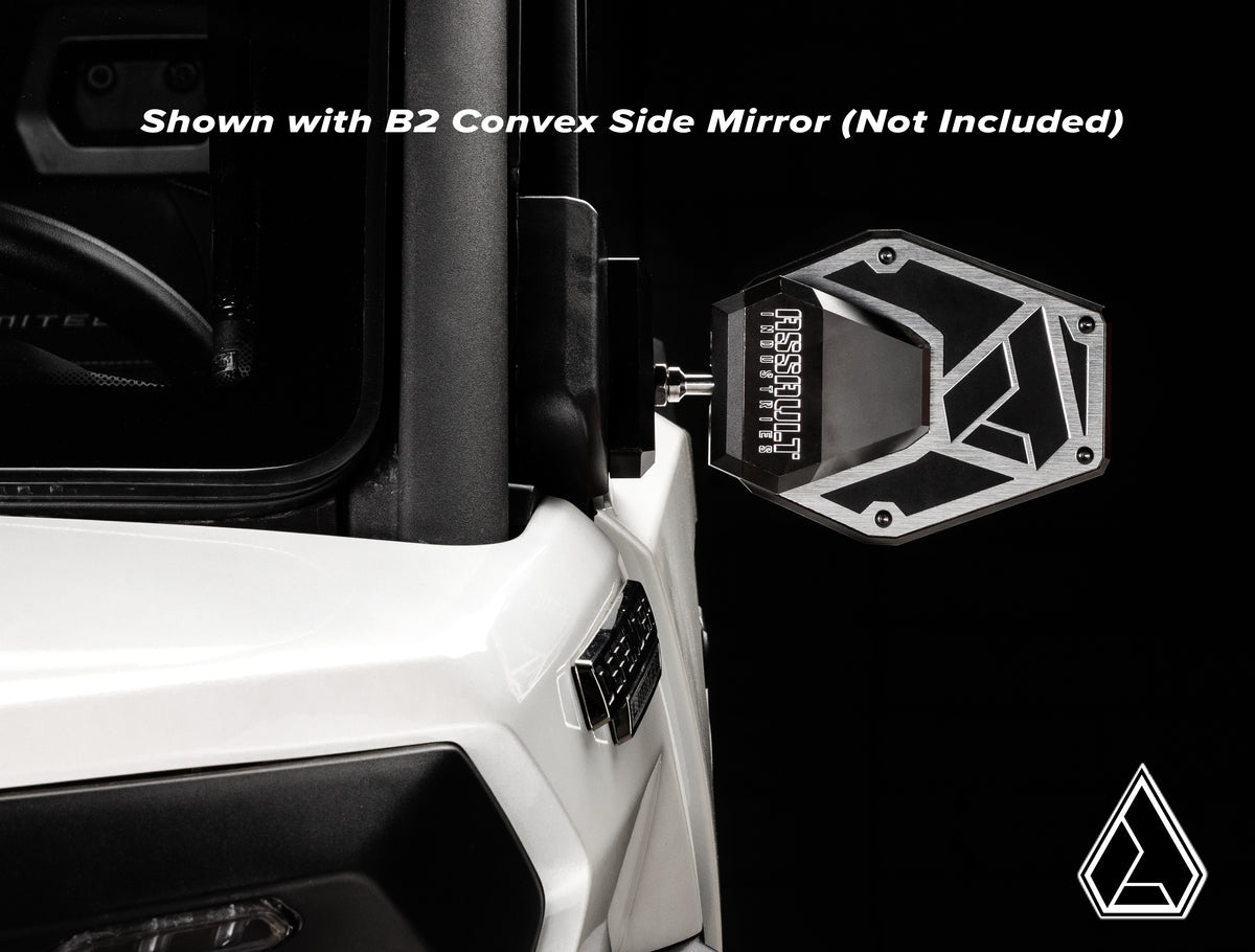 Assault Industries Side-View Mirror Mount (Fits: Can-Am Defender with OEM Doors)-4