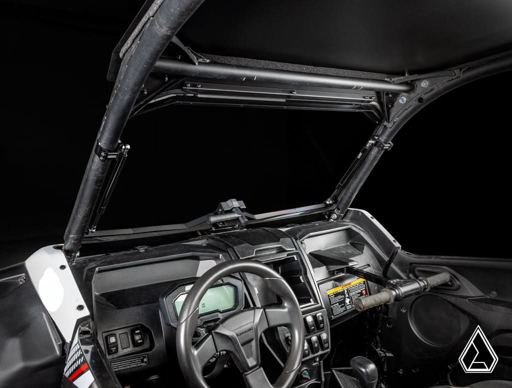 Assault Industries Flip Windshield (Fits: Kawasaki Teryx KRX 1000)-7