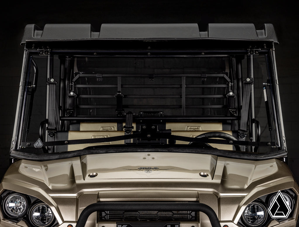 Assault Industries Flip Windshield (Fits: Kawasaki Mule Pro)