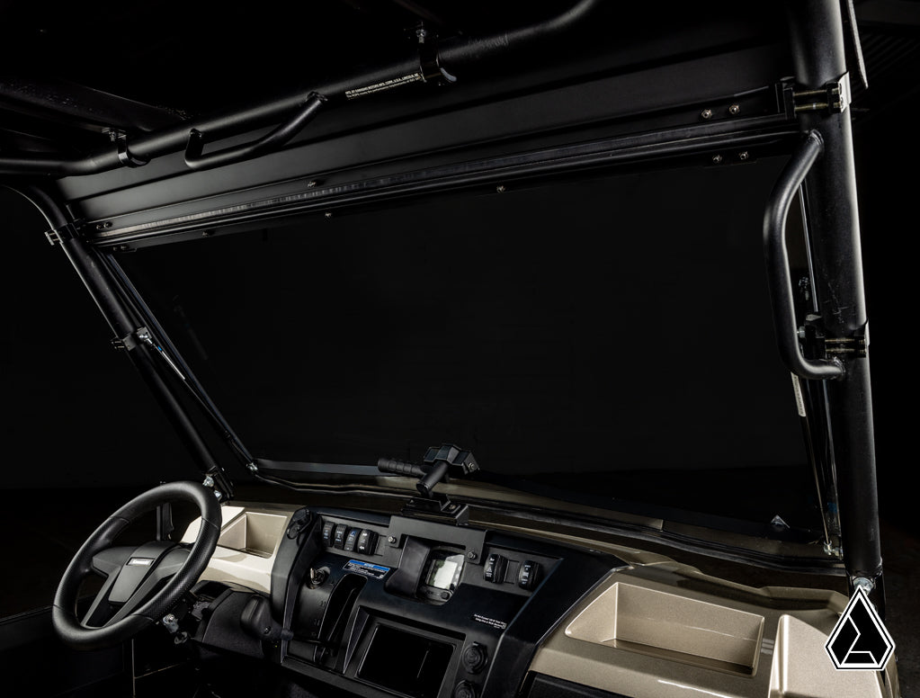Assault Industries Flip Windshield (Fits: Kawasaki Mule Pro)-4
