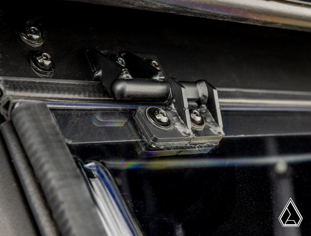 Assault Industries Flip Windshield (Fits: Kawasaki Mule Pro)-5