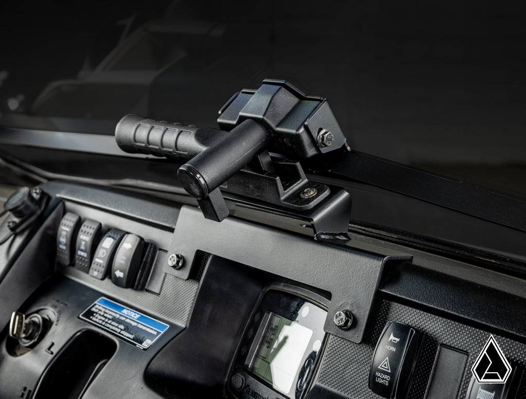Assault Industries Flip Windshield (Fits: Kawasaki Mule Pro)-6