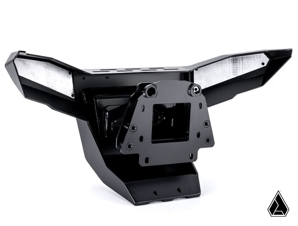 Assault Industries Winch-Ready Aluminum Plate Front Bumper (Fits: Kawasaki Teryx H2)-10