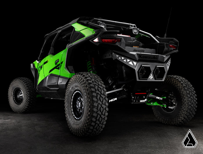 Assault Industries Aluminum Plate Rear Bumper (fits: Kawasaki Teryx H2)