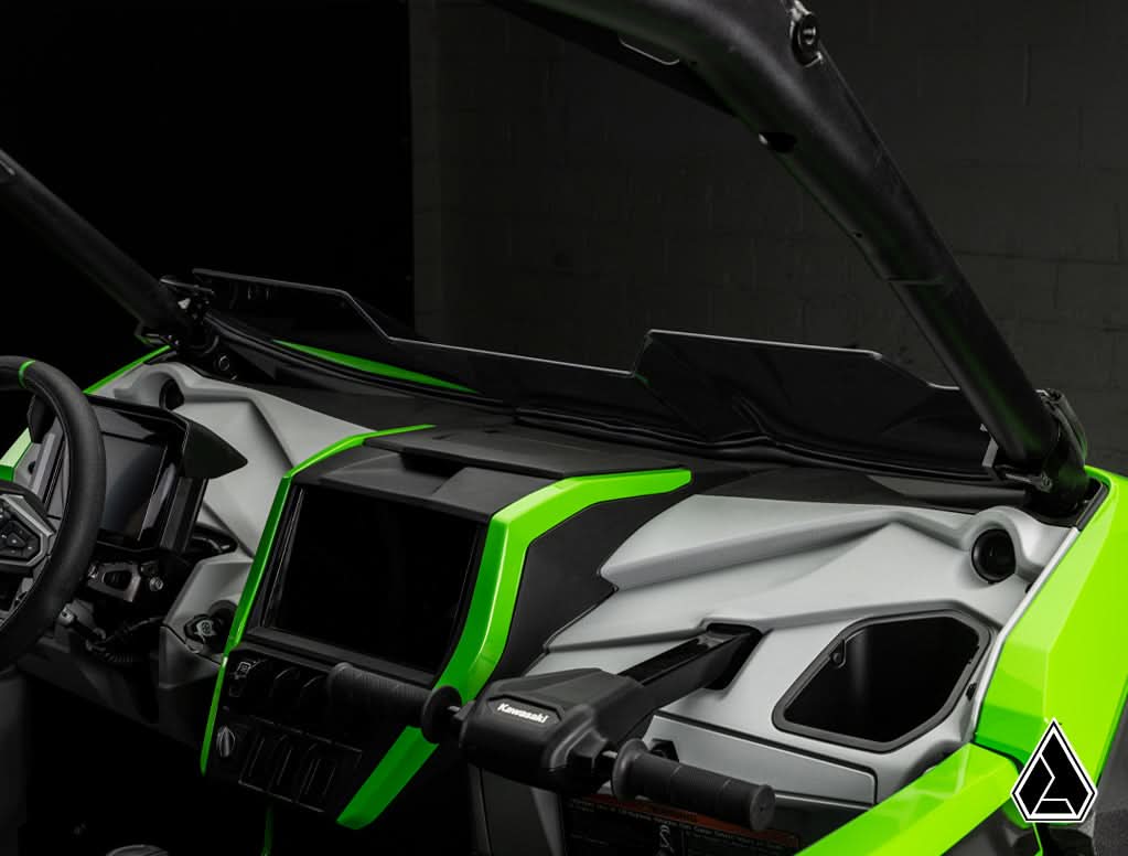 Assault Industries Half Windshield (Fits: Kawasaki Teryx H2)-6