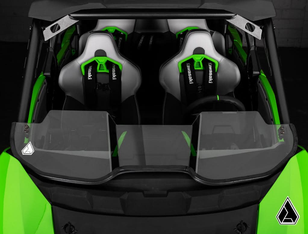 Assault Industries Half Windshield (Fits: Kawasaki Teryx H2)-7