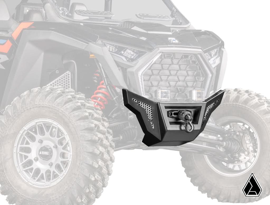 Assault Industries Winch-Ready Aluminum Plate Front Bumper (Fits: Polaris RZR Pro XP)-1