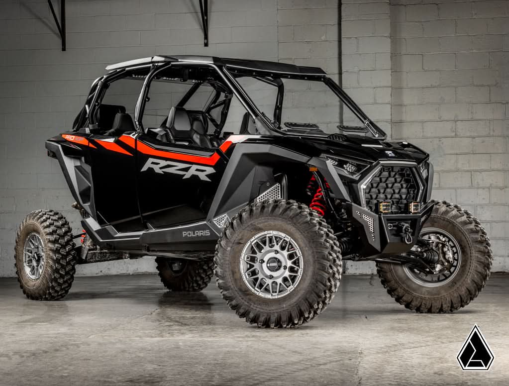 Assault Industries Winch-Ready Aluminum Plate Front Bumper (Fits: Polaris RZR Pro XP)-2