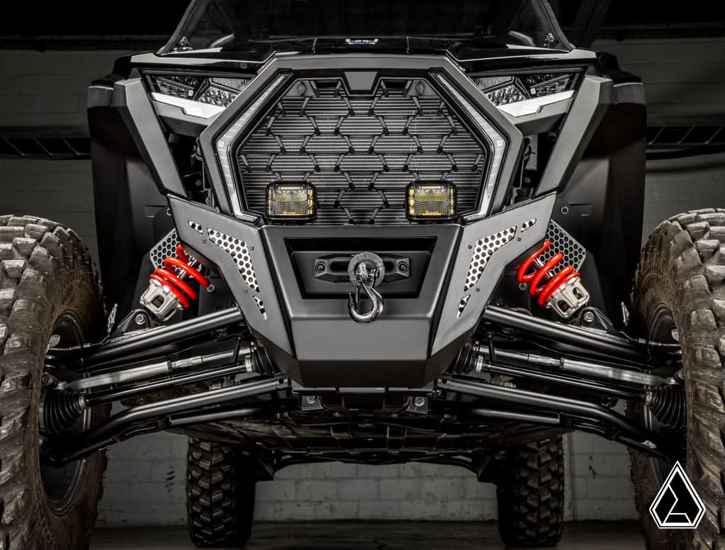 Assault Industries Winch-Ready Aluminum Plate Front Bumper (Fits: Polaris RZR Pro XP)-7