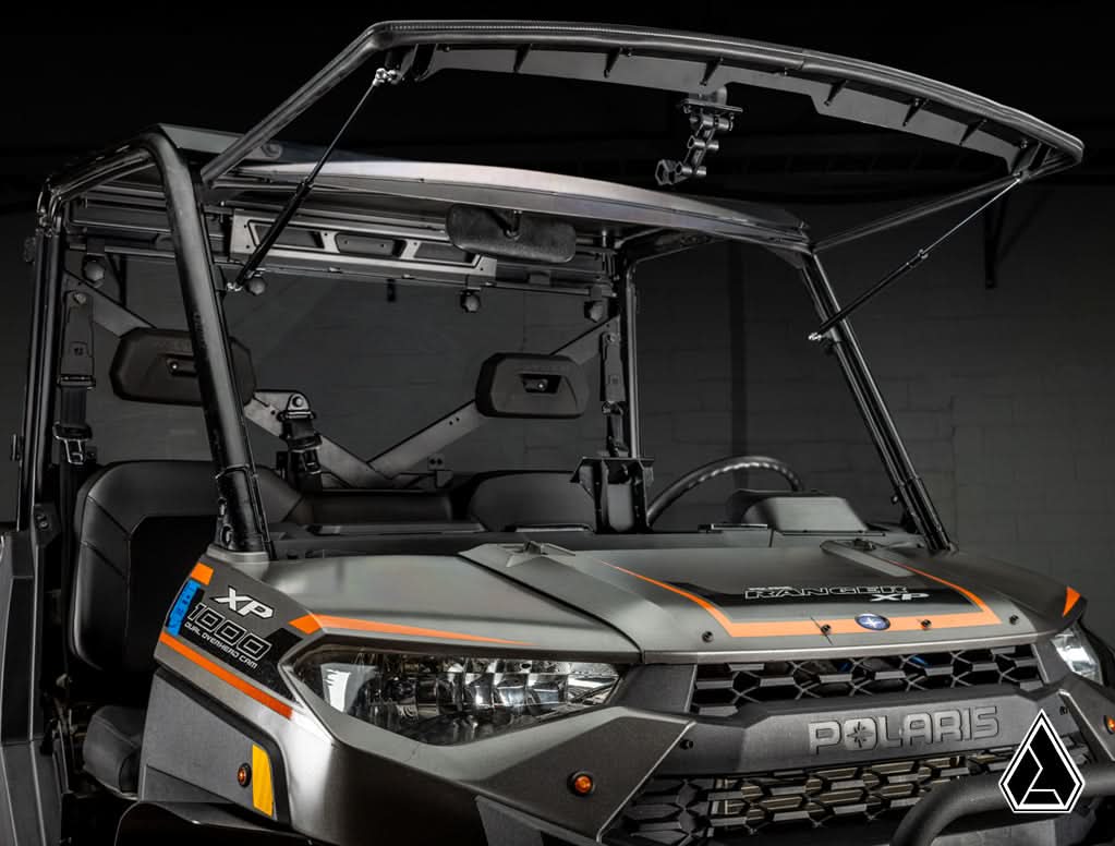 Assault Industries Flip Windshield (Fits: Polaris Ranger XP Kinetic/Polaris Ranger 1000)