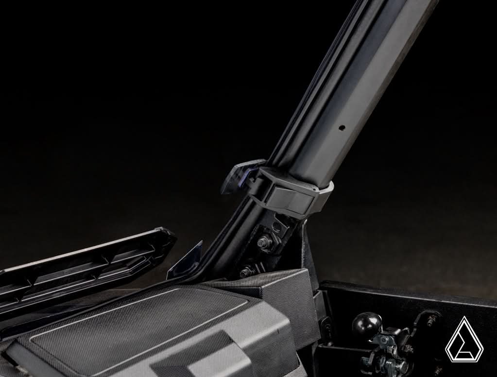Assault Industries Vented Full Windshield (Fits: Polaris Ranger 1000, XP 1000, XP 570, XP Kinetic, XP 900)-6