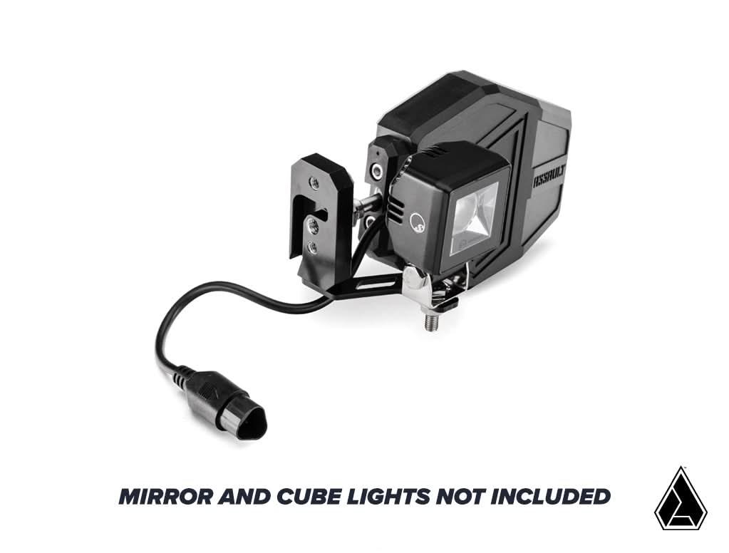 Assault Industries Side-View Mirror Mount (Fits: Polaris Xpedition with OEM Doors)-1