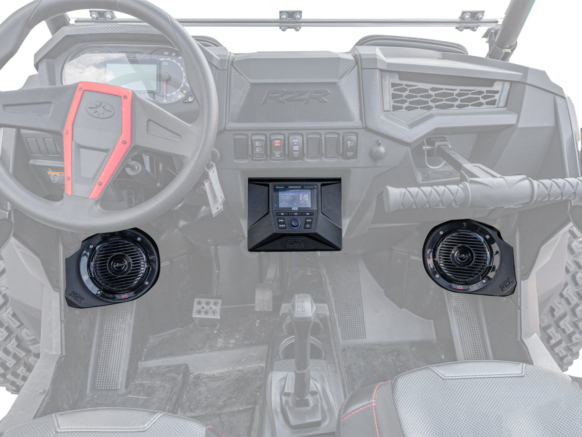 MTX POLARIS RZR THUNDER SOUND SYSTEM-32