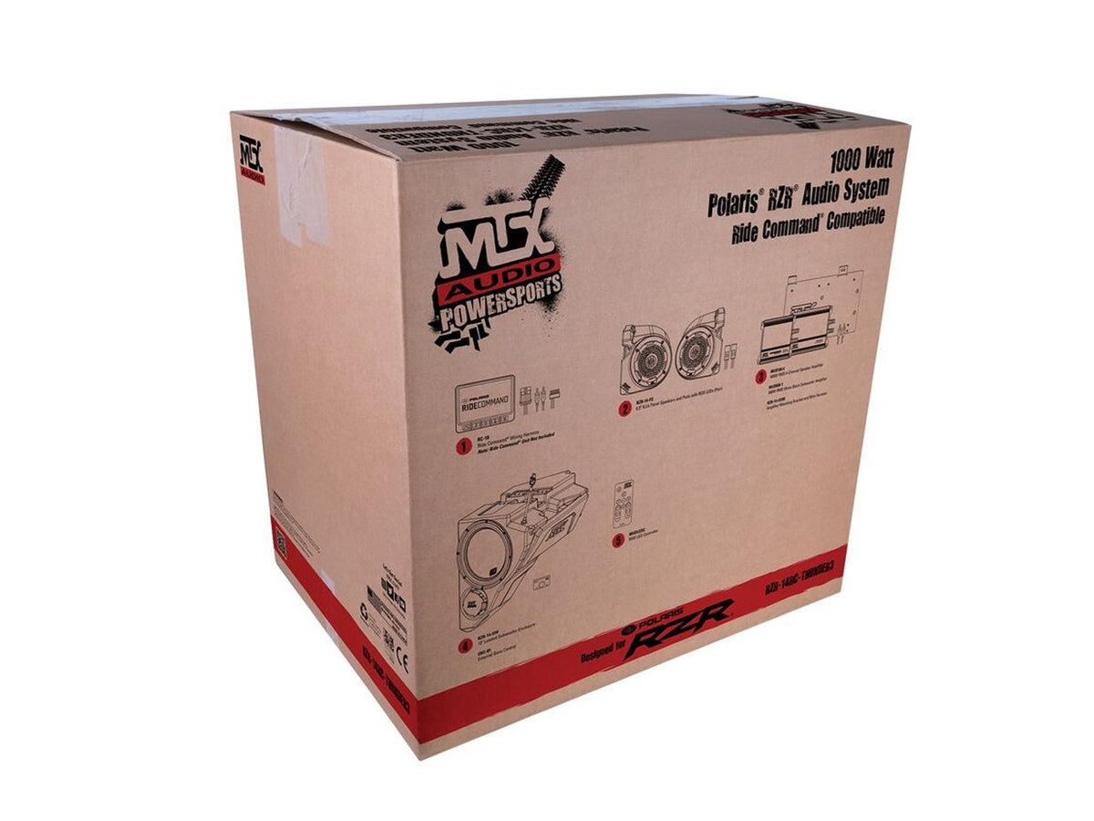 MTX POLARIS RZR THUNDER SOUND SYSTEM-47