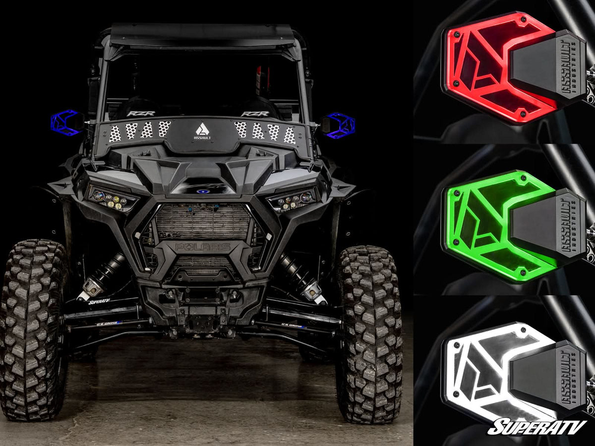 Assault Industries LED Lighted B2C Convex Side Mirrors-3