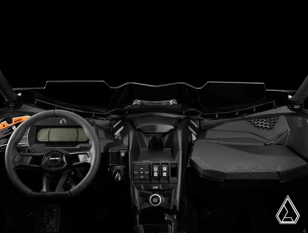 Assault Industries Half Windshield (Fits: Can-Am Maverick X3)-6